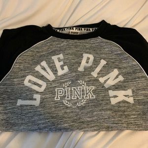 victoria secret pink crew neck